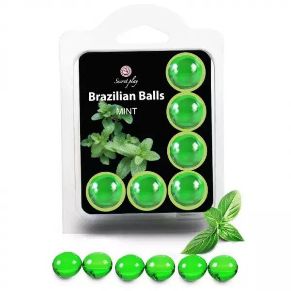SECRETPLAY - SET 6 BALLES BR�SILIENNES SUPERBE