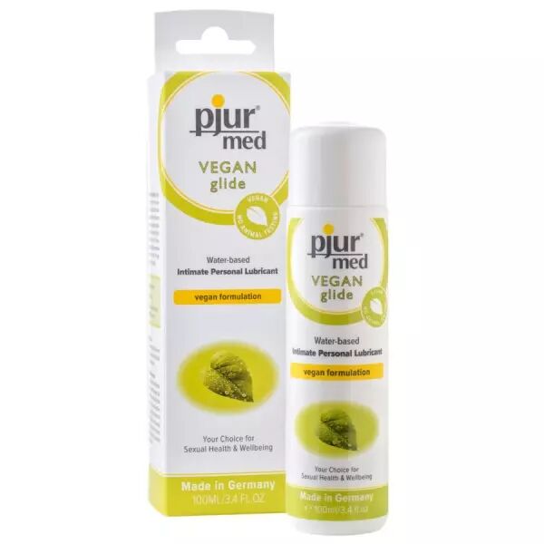 PJUR - MED LUBRIFIANT  BASE EAU VEGAN GLIDE 100 ML