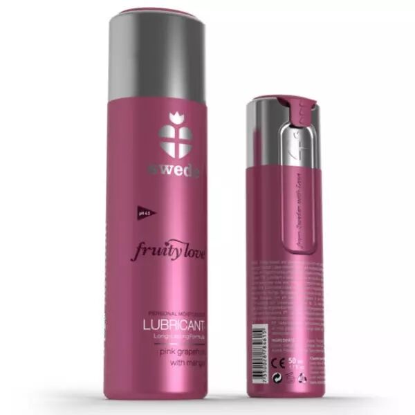 SWEDE - FRUITY LOVE LUBRIFIANT PAMPLEMOUSSE ROSE � LA MANGUE 100 ML