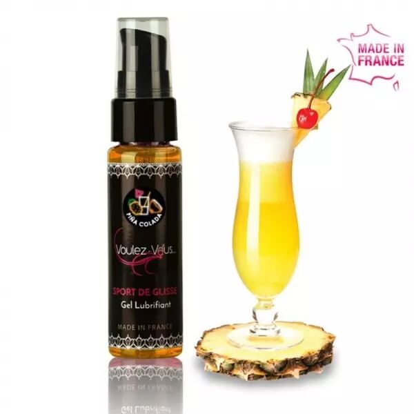 VOULEZ-VOUS - LUBRIFIANT  BASE DEAU - PI�A COLADA - 35 ML
