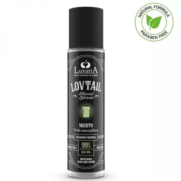 INTIMATELINE - LUBRIFIANT LOVTAIL BASE D'EAU LUXURIA MOJITO 60 ML