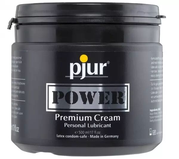 PJUR - LUBRIFIANT PERSONNEL POWER PREMIUM CR�ME 500 ML
