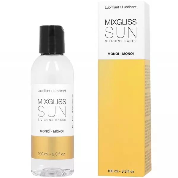 MIXGLISS - LUBRIFIANT � BASE DE SILICONE AROMA MONOI 100ML