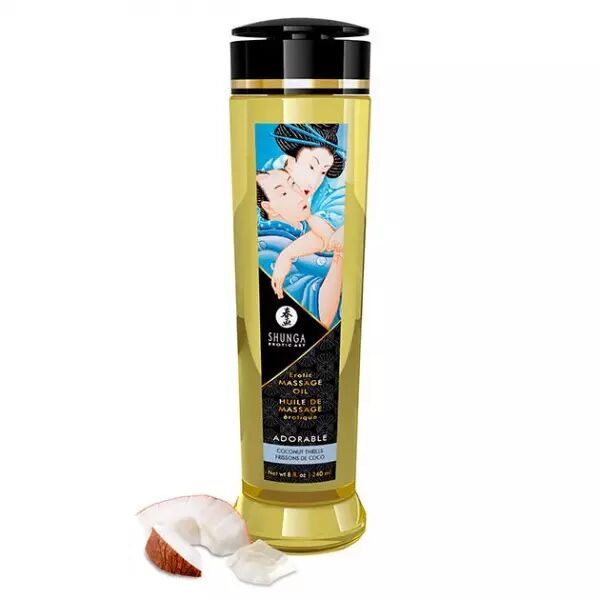 SHUNGA - ADORABLE HUILE DE MASSAGE �ROTIQUE 240 ML