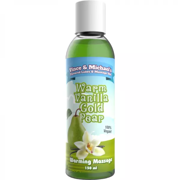 VINCEN & MICHAEL'S - HUILE DE POIRE PROFESSIONNELLE � LA VANILLE CHAUDE 150ML