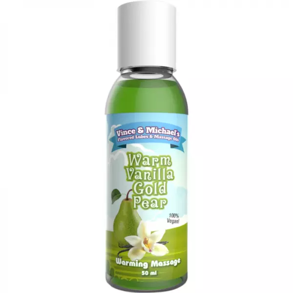 VINCEN & MICHAEL'S - HUILE DE POIRE PROFESSIONNELLE � LA VANILLE CHAUDE 50ML