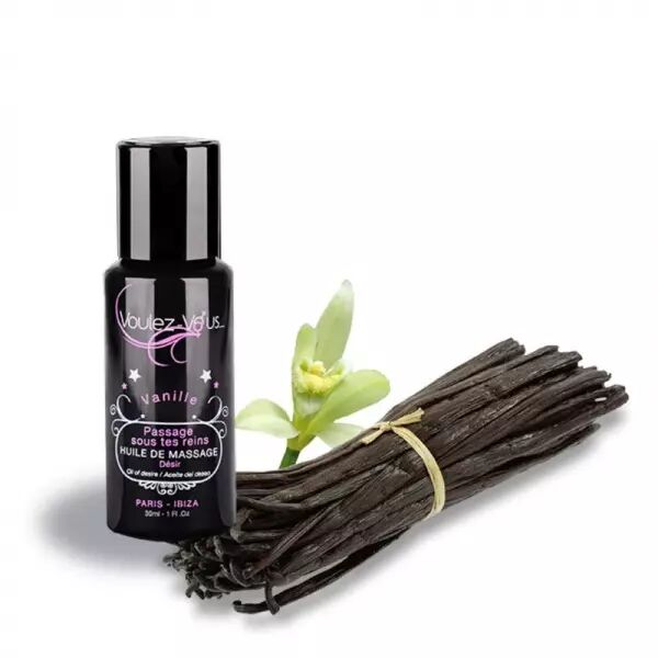VOULEZ-VOUS - HUILE DE MASSAGE D�SIR - VANILLE 30 ML