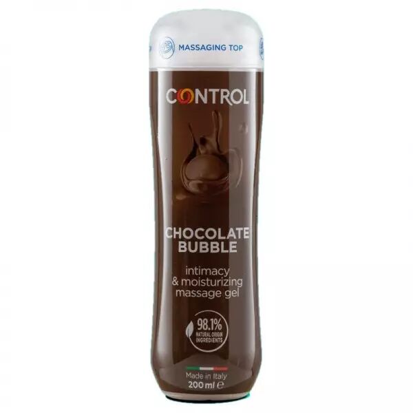 CONTROL - GEL DE MASSAGE 3 EN 1 BULLE DE CHOCOLAT 200 ML