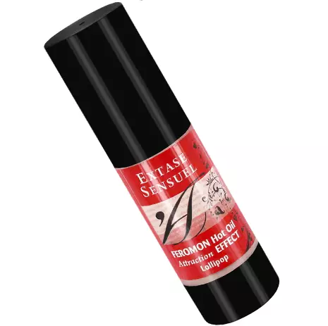 EXTASE SENSUAL - HUILE DE MASSAGE EFFET CHAUFFANT AUX PH�ROMONES SUCETTES 30 ML