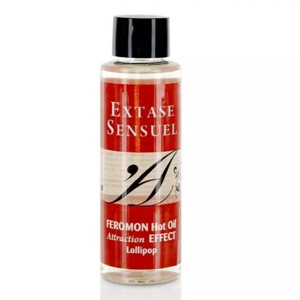 EXTASE SENSUAL - HUILE DE MASSAGE EFFET THERMIQUE AUX PH�ROMONES PIRULET 100 ML