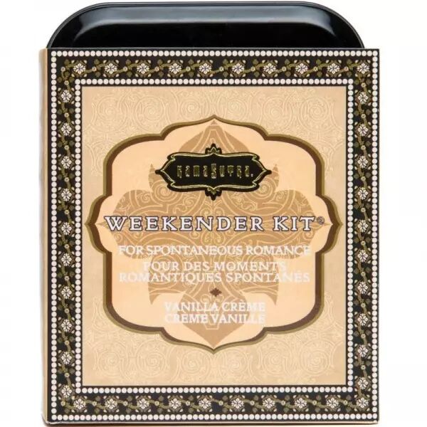 KAMASUTRA - WEEKENDER KIT EN �TAIN VANILLE CR�ME VANILLE