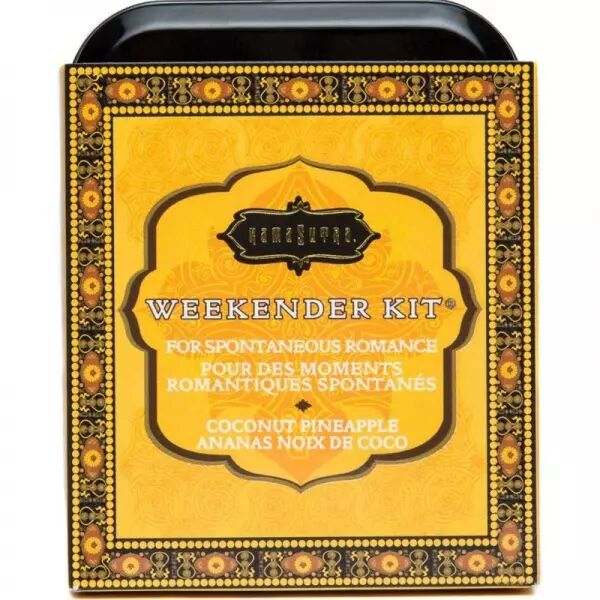 KAMASUTRA - WEEKENDER KIT EN BO�TE COCO ET ANANAS