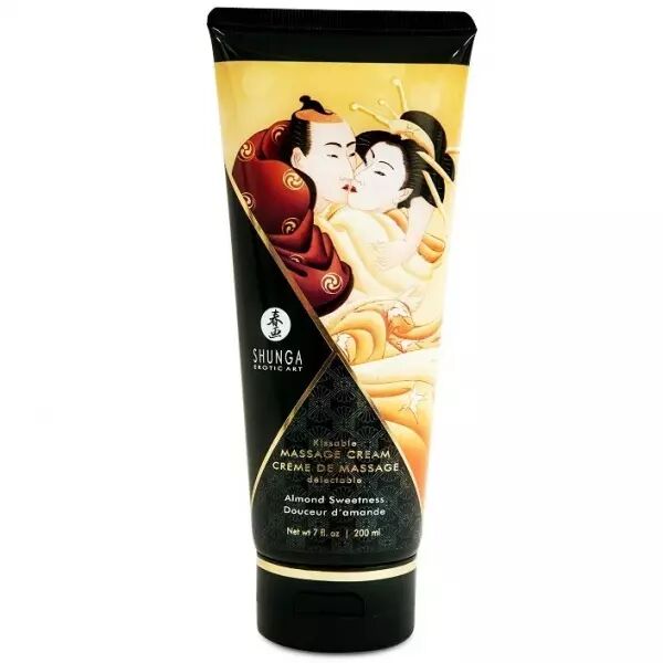 SHUNGA - CR�ME DE MASSAGE AUX AMANDES DOUCES 200 ML