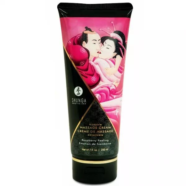 SHUNGA - CR�ME DE MASSAGE FRAMBOISE 200 ML