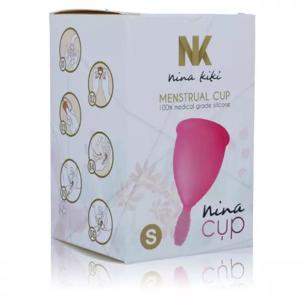 NINA KIK� - COUPE MENSTRUELLE ROSE TAILLE S