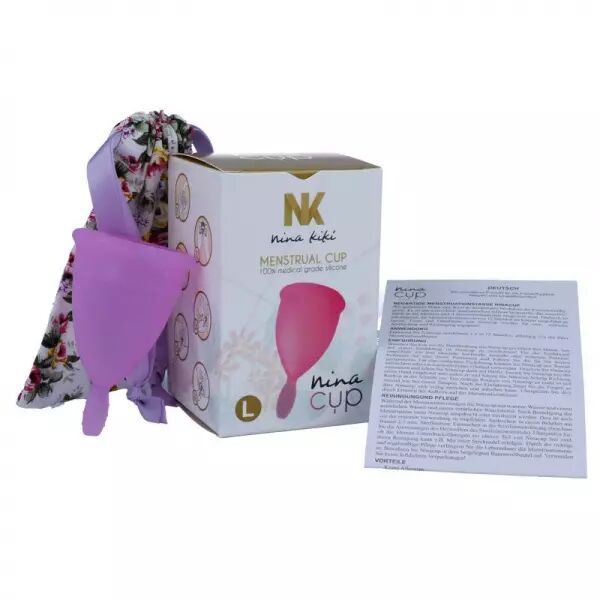 NINA KIK� - COUPE MENSTRUELLE VIOLET TAILLE L