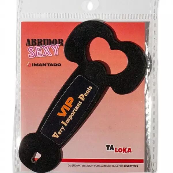 TALOKA - OUVRE-M�TAL MAGN�TIQUE TR�S IMPORTANT P�NIS NOIR