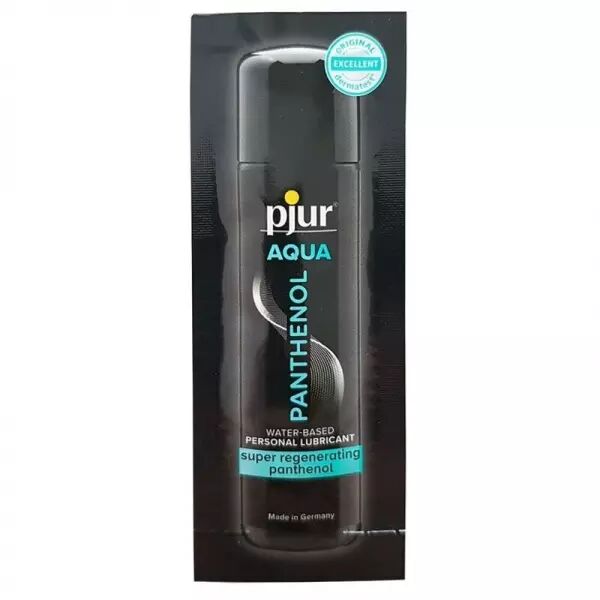 PJUR - AQUA PANTH�NOL LUBRIFIANT  BASE EAU 2 ML