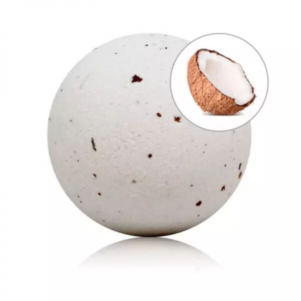 TALOKA - BOMBE DE BAIN PARFUM�E NOIX DE COCO ET P�TALES DE ROSE