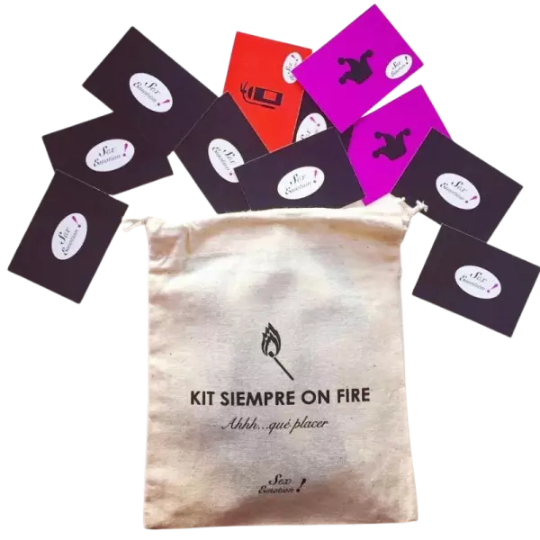LARA - JEU KIT TOUJOURS EN FEU POUR COUPLES SEX EMOTION
