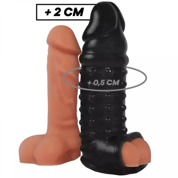 VIRILXL - EXTENSION ET GAINE DE P�NIS V11 NOIR