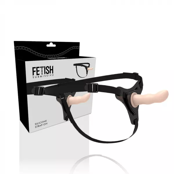 HARNAIS SOUMIS FETISH - POINT G EN SILICONE CHAIR 12,5 CM