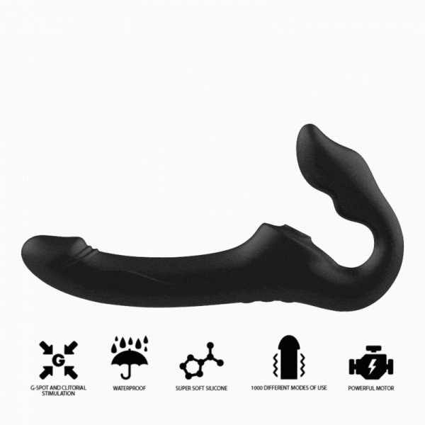 IBIZA - VIBRATEUR SANS SANGLE T�L�COMMANDE 3 MOTEURS 1000 COMBINAISONS.