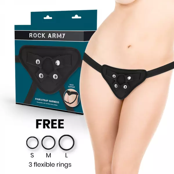 ROCKARMY - HARNAIS R�GLABLE ET ANNEAUX FLEXIBLES