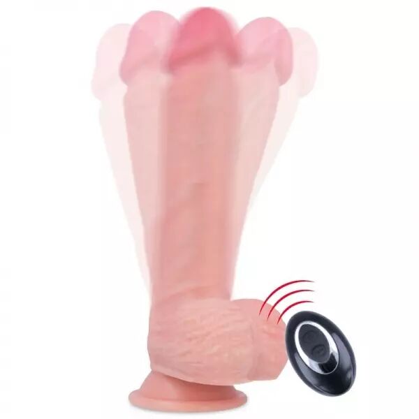 ROCKARMY - VIBRATEUR EN SILICONE LIQUIDE T�L�COMMANDE PREMIUM APACHE 20,5 CM