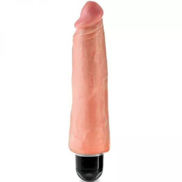 KING COCK - VIBRATEUR RIGIDE R�ALISTE 20.3 CM NATUREL