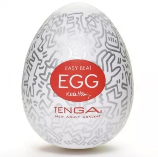 TENGA - OEUF DE MASTURBATEUR DE F�TE KEITH HARING