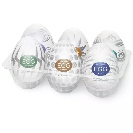 TENGA - OEUF MASTURBATEUR MOD�LE II PACK 6 UNIT�S
