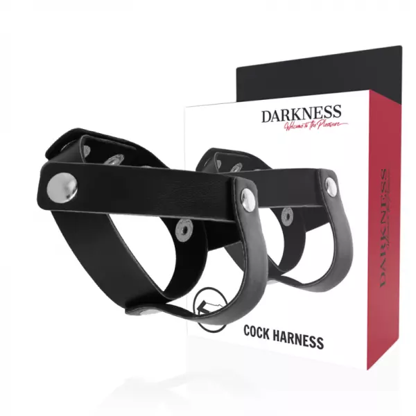DARKNESS - ANNEAU CUTAN� POUR P�NIS ET TESTICULES