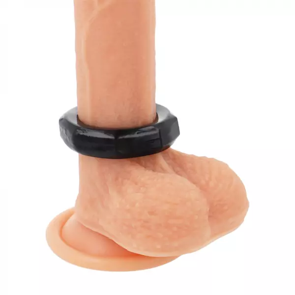 POWERING - ANNEAU P�NIS SUPER FLEXIBLE ET R�SISTANT 5CM PR10 NOIR