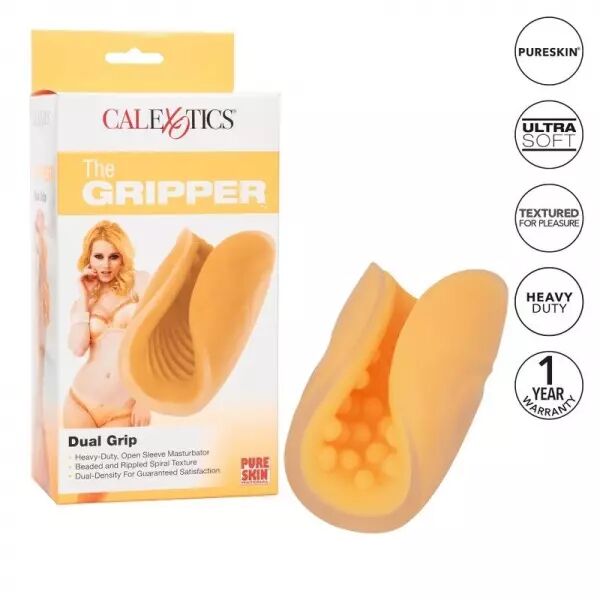 CALIFORNIA EXOTICS - MASTURBATEUR  GRIP PERL� ORANGE