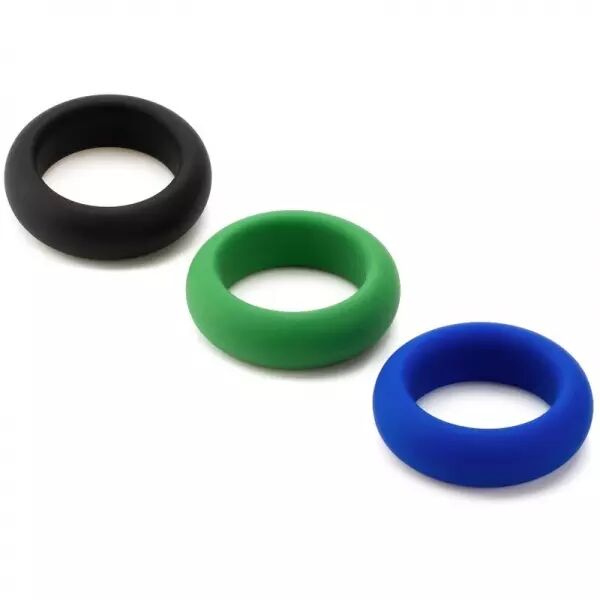 JE JOUE - ENSEMBLE SILICONE ANNEAUX P�NIS SILICONE