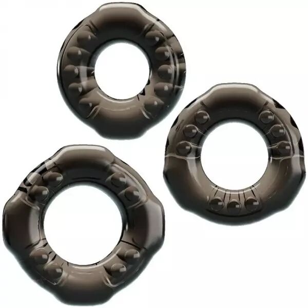BAILE - COCK RINGS YVONNE ENSEMBLE 3 ANNEAUX P�NIS