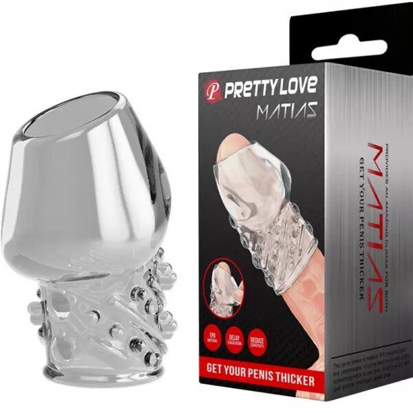 PRETTY LOVE - P�NIS TRANSPARENT MATIAS PLUS �PAIS