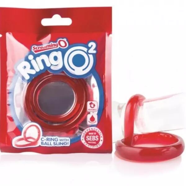 SCREAMING O - ANNEAU P�NIENO 2 ROUGE