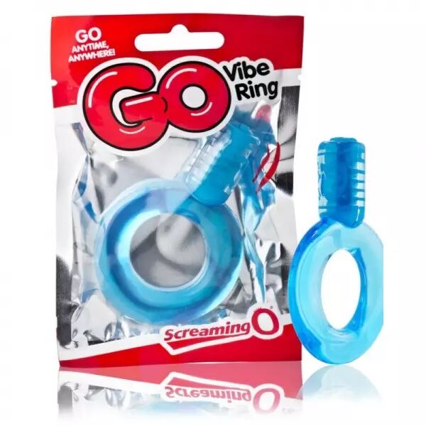SCREAMING O - ANNEAU P�NIEN VIBREUR GO BLEU