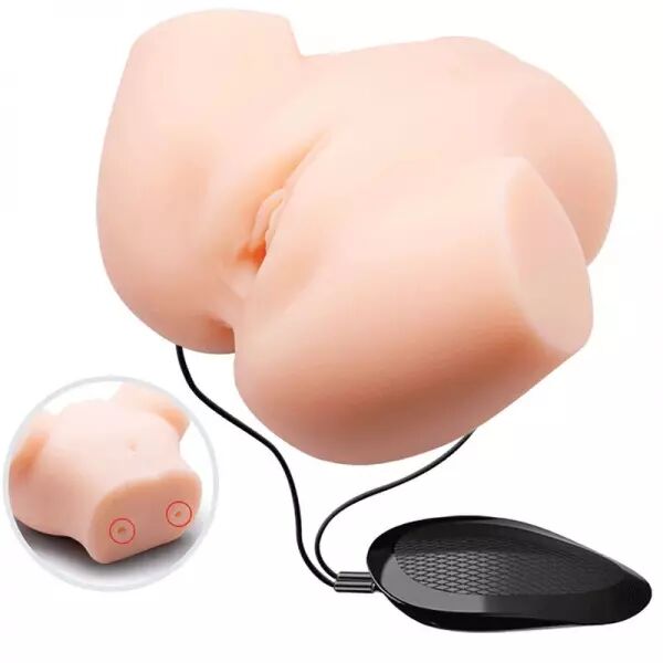 CRAZY BULL - VAGIN ET ANUS R�ALISTES DOUBLE VIBRATION