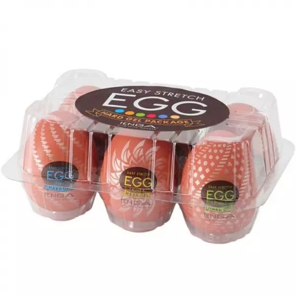 TENGA - OEUF MASTURBATEUR DUR PACK 6 UNIT�S