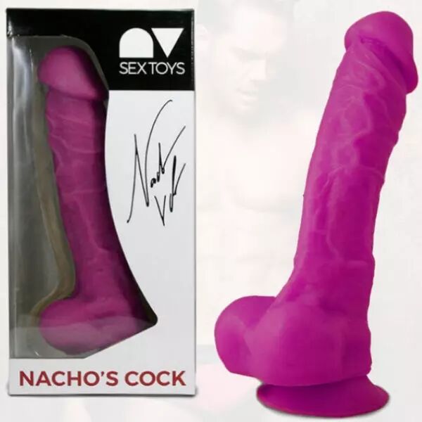 NACHO VIDAL - R�PLIQUE DE P�NIS NACHO VIDAL 24CM ROSE
