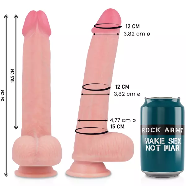 ROCKARMY - LIQUIDE SILICONE PREMIUM KINGCOBRA R�ALISTE 24CM