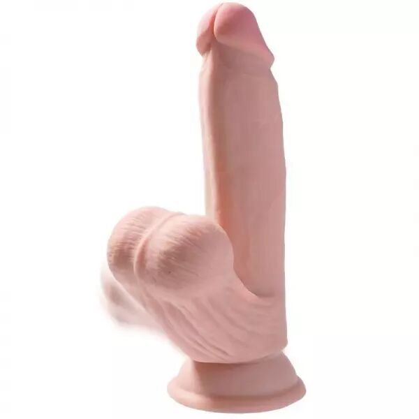 KING COCK - BALLES GODE 3D PLUS 15.2 CM PEAU CLAIRE