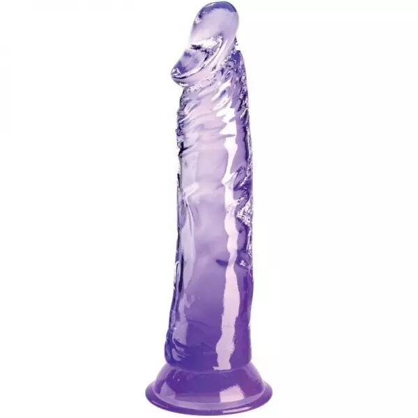KING COCK - CLEAR P�NIS R�ALISTE 19.7 CM VIOLET