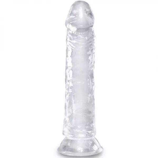 KING COCK - P�NIS R�ALISTE CLAIR 19.7 CM TRANSPARENT
