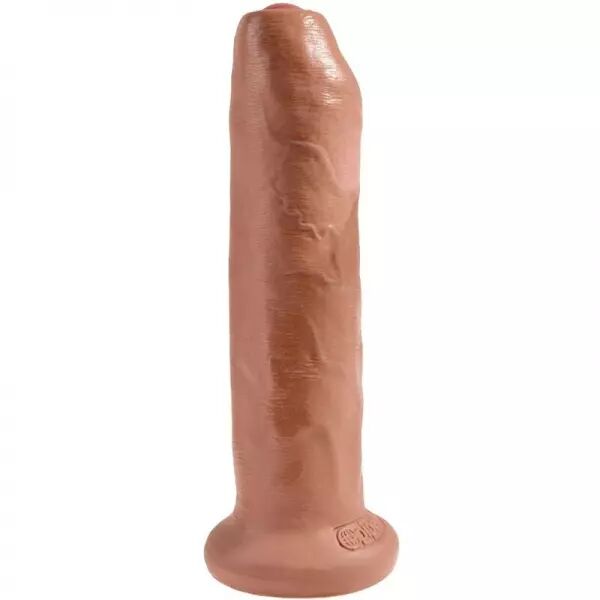 KING COCK - P�NIS R�ALISTE NON COUP� 17.8 CM CARAMEL
