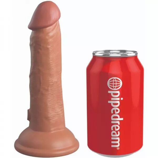 KING COCK - ELITE GODE R�ALISTE EN SILICONE 15.2 CM CARAMEL
