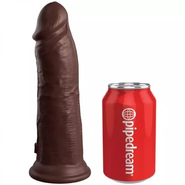 KING COCK - ELITE GODE R�ALISTE EN SILICONE 20.3 CM MARRON